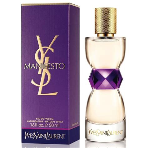 yves saint laurent perfume manifesto.